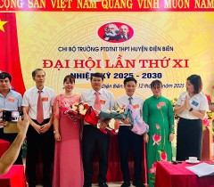 Đại hội Chi bộ lần thứ XI, nhiệm kỳ 2025 - 2030